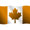 download Canadian Flag clipart image with 45 hue color