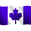 download Canadian Flag clipart image with 270 hue color
