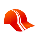 download Cap With Racing Stripes clipart image with 0 hue color