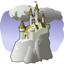 download Castle clipart image with 45 hue color