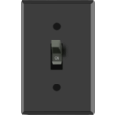 download Light Switch On clipart image with 90 hue color