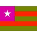 download Flag Of Togo clipart image with 315 hue color