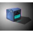 download Dangerous Box clipart image with 180 hue color