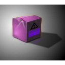 download Dangerous Box clipart image with 270 hue color