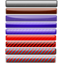 download Bars Combined clipart image with 315 hue color