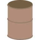 download Barrel clipart image with 0 hue color