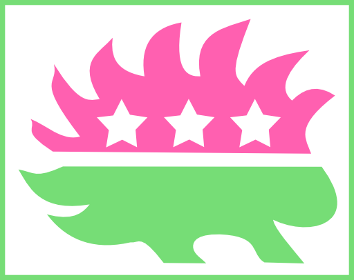 Libertarian Porcupine Transparent Background Border