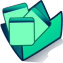 download Folder Applications clipart image with 90 hue color
