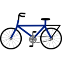 download Bicycle clipart image with 225 hue color