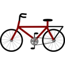 download Bicycle clipart image with 0 hue color