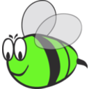 download Abeja clipart image with 45 hue color