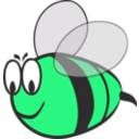 download Abeja clipart image with 90 hue color