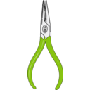 download Needlenose Pliers clipart image with 90 hue color