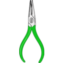 download Needlenose Pliers clipart image with 135 hue color