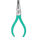 download Needlenose Pliers clipart image with 180 hue color