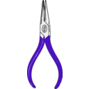 download Needlenose Pliers clipart image with 270 hue color