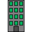 download Big House clipart image with 90 hue color