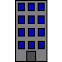 download Big House clipart image with 180 hue color