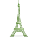 download Eiffel Tower clipart image with 45 hue color