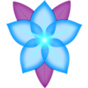download Flowers clipart image with 180 hue color