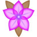download Flowers clipart image with 270 hue color