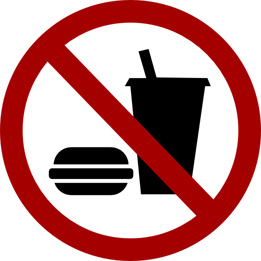 No Food Drink