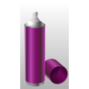 download Spray Paint clipart image with 90 hue color