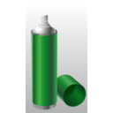 download Spray Paint clipart image with 270 hue color