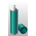 download Spray Paint clipart image with 315 hue color