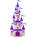 download Castle clipart image with 270 hue color
