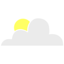 Sun Behind Cloud