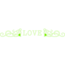 download Hearts clipart image with 90 hue color