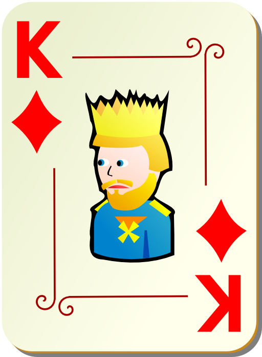 Ornamental Deck King Of Diamonds