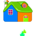 download Casita Redondita clipart image with 90 hue color