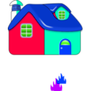 download Casita Redondita clipart image with 225 hue color