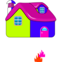 download Casita Redondita clipart image with 315 hue color