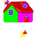 download Casita Redondita clipart image with 0 hue color