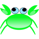 download Red Crab clipart image with 135 hue color