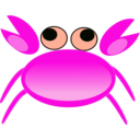 download Red Crab clipart image with 315 hue color
