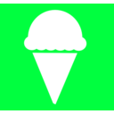 download Ice Cream Icon clipart image with 135 hue color