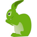 download Rabbit clipart image with 45 hue color