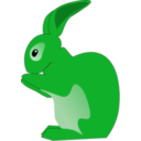 download Rabbit clipart image with 90 hue color