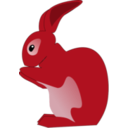 download Rabbit clipart image with 315 hue color