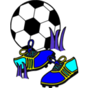 download Futbol clipart image with 180 hue color