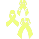 download Pink Ribbons For Plotter clipart image with 90 hue color