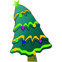 download Christmas Tree clipart image with 45 hue color