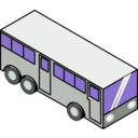 download Iso Bus clipart image with 45 hue color