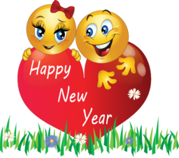 Happy New Year Smiley Emoticons