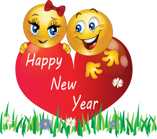 Happy New Year Smiley Emoticons
