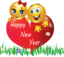 Happy New Year Smiley Emoticons